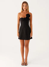 Sweetpea Mini Dress - Black